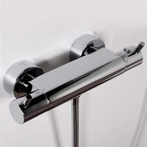 Illustratie van de Ikea BROGRUND thermostatische douchekraan 105.320.84