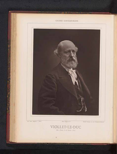 Portret van Viollet-le-Duc, 1870s