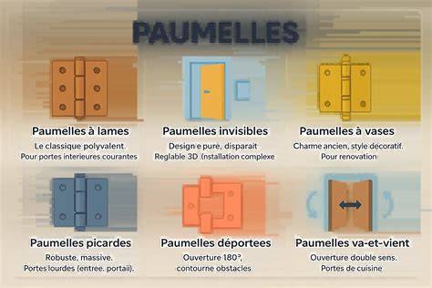 Infographic: Overzicht paumelle types en toepassingsgebieden
