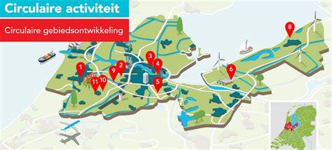 Kaart: Circulaire portalen en pilotlocaties langs het Nederlands spoor