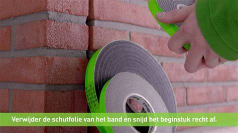 Installatiehoek: 10 mm bij muren, halfsteensverband