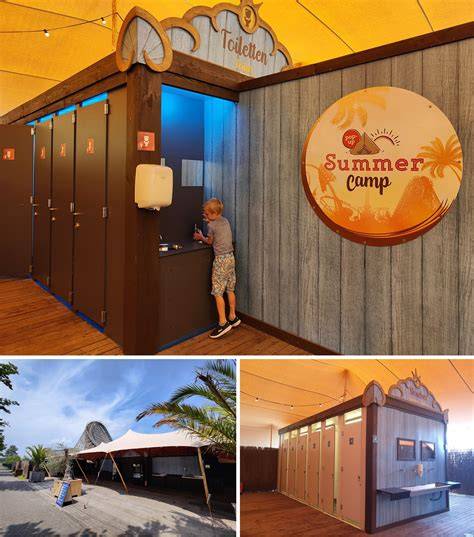 Pop-Up Summer Camp op parkeerterrein Toverland