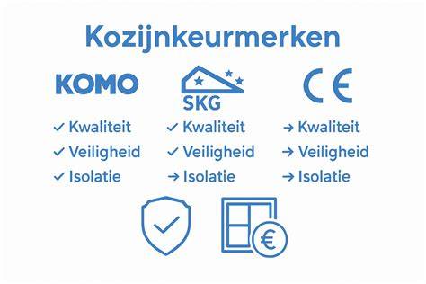 Infographic: keurmerken en kwaliteitswaarborging voor dakdekkers