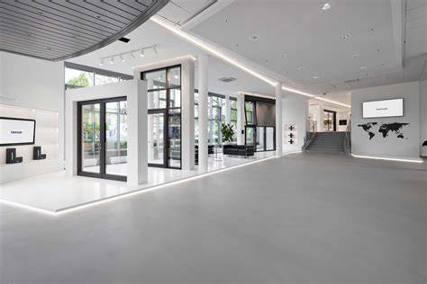 Map: Showroom en productie locaties