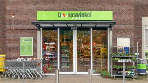 Infographic: Toekomstige lay-out dorpswinkel met uitbreiding en almacijn