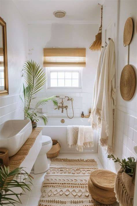 Infographic: Kenmerken van Bohemian Badkamer