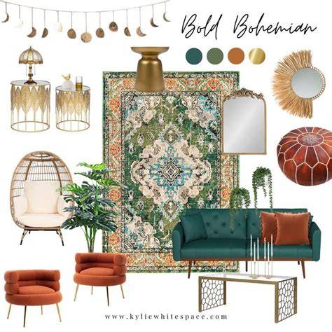 Moodboard: Bohemian badkamerinspiratie