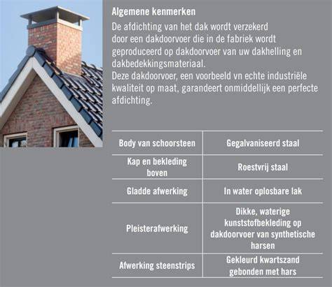 Infographic: ECONEXT® prefab schoorstenen kenmerken