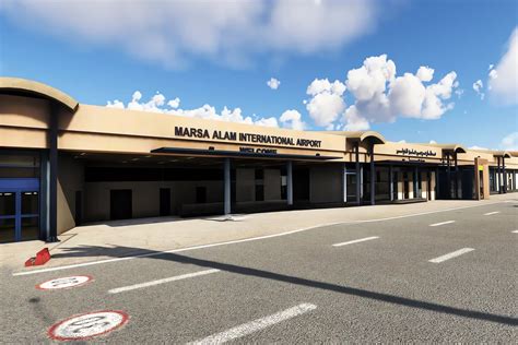 Kaart van Marsa Alam Airport in Egypte