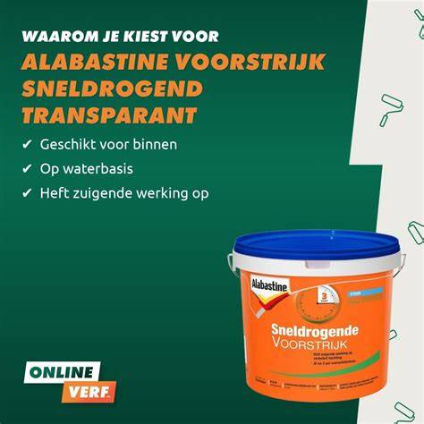 Infographic: Stappenplan voorstrijk Sneldrogend Transparant