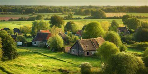 Illustratie: toekomstgericht wonen op het platteland