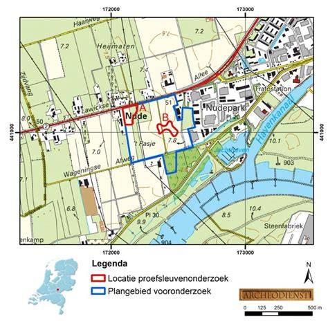 Kaart van plangebied en ontwikkelzone Spaarndamseweg