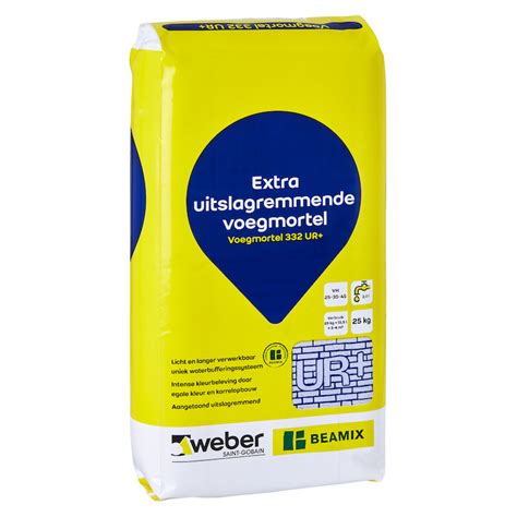 Weber Beamix voegmortel grijs in gebruik bij het voegen van metselwerk