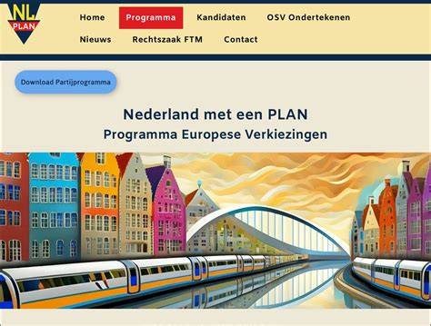 Plan D-stuurstandrijtuigen afbeelding in Benelux-kleurstelling