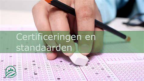 Grafiek: certificeringen en MVO-standaarden