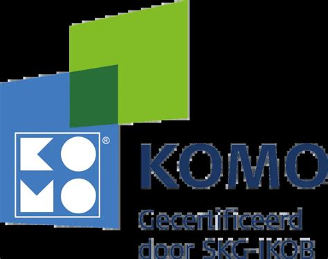 Diagram: KOMO, SKG en VKG keurmerken en hun relaties