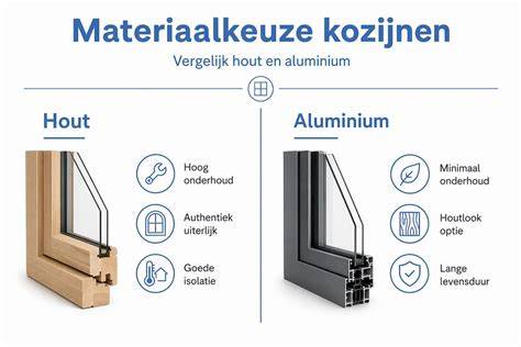 Infographic: CUR-aanbevelingen en houten kozijnen koppeling- en waterdichting principes