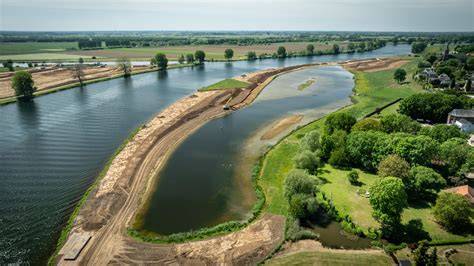 Voorbeeld Riviergebied Meanderende Maas