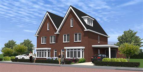 2 onder 1 kap woning lay-out