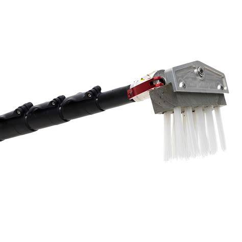 Foto van MP-nylon mos schraper set gemonteerd op telescoopsteel