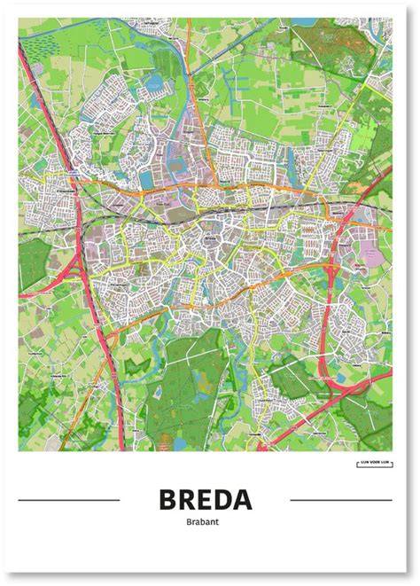 Beversport Breda plattegrond en bereikbaarheid