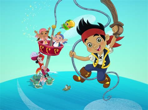 Afbeelding: Jack en de Neverland piraten behang sfeerimpressie