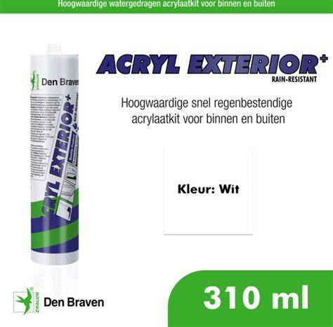 Afbeelding: Zwaluw Acrylaatkit Exterieur op gevel