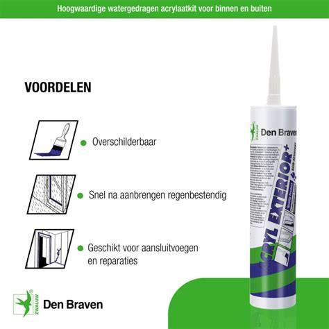 Diagram: Uithardingsproces van Acrylaatkit Exterior+