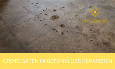 Infographic plan: stappen voor het dichten van scheuren in cementvloer