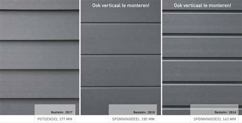 Detailfoto van een kunststof gevelpaneel met houtstructuur en schijnvoegen