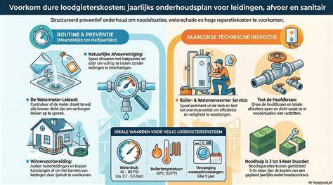Infographic: onderhoudsplan en inspectiefrequenties
