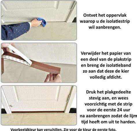 Tochtwering illustratie: kieren dichten