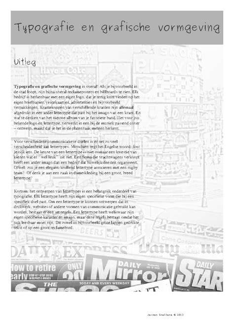 Infographic: Typografie en kleurgebruik in grafische vormgeving