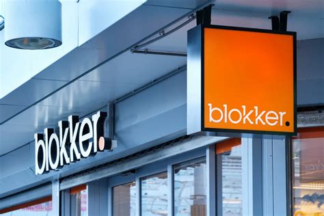 Infographic: Ontwikkeling van Blokker in Nederland (faillissementsdatum, franchise-verdere uitbreiding, openingsdata)