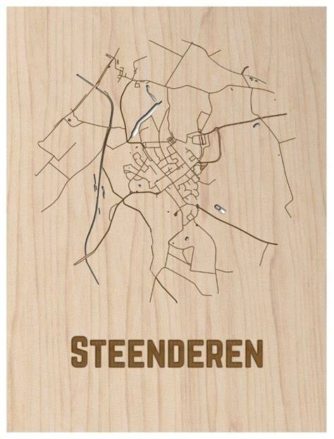 plattegrond en gebiedsindeling van Steenderen: startnotitie en plangebod