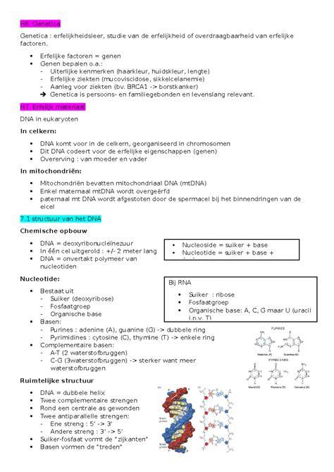 Infographic over DNA-structuur, chromosomen en isolatieprincipes