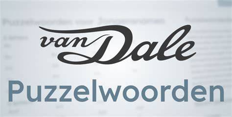 Infographic: Overzicht van zoekopties in het Van Dale Puzzelwoordenboek
