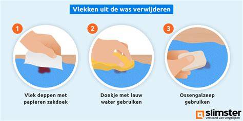 Voorbeeld: Vlekken verwijderen stappenplan