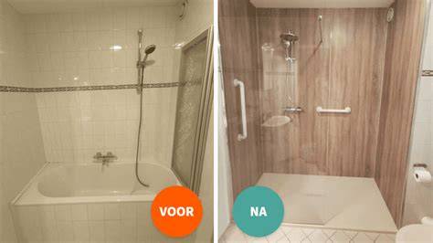 Infographic: Stappenplan installatie inloopdouche 1 dag