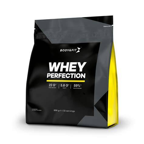 Netwerkdiagram: productie naar eindproduct Whey Perfection