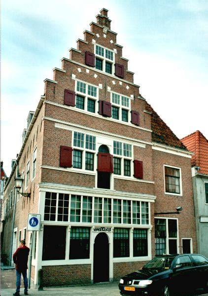 Map: verspreiding van trapgevels en Hollandse Renaissance in Nederland