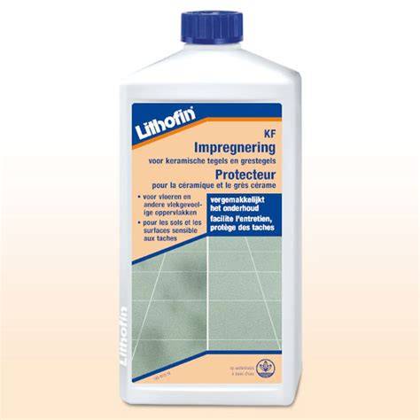 Diagram: impregnering en bescherming van hardsteen