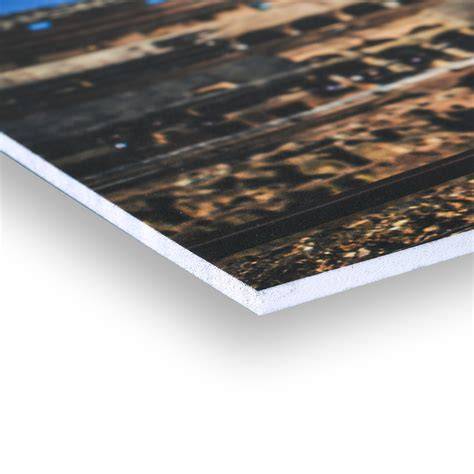 Kunstpresentatie opties: acrylglas, aluminio-dibond, forex