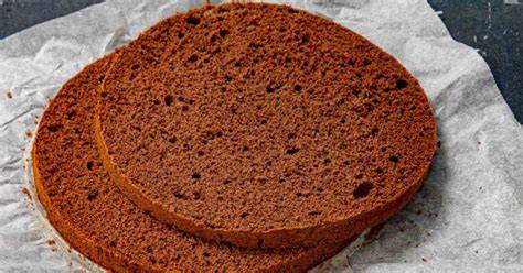 Chocolade biscuit basis afbeelding