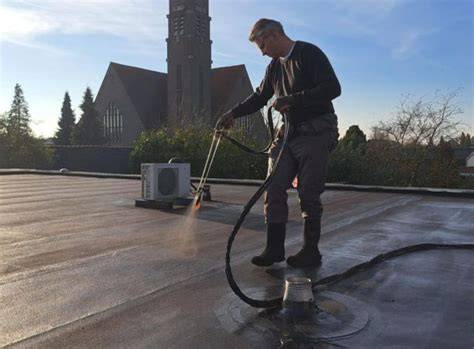 Voegmiddelstappen Pleinbeeld: vloeibare filmvorming en afwerking
