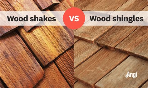 Verschillen shingles vs. shakes (machine-gezaagd vs. handgespleten)