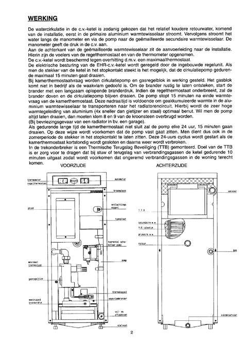 Junkers EHR 240 B installatiehandleiding screenshot
