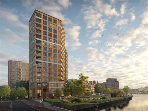 kaart met ligging en ingangen van de nieuwbouw Alkmaar