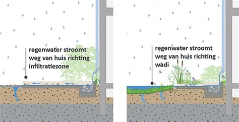 Infographic: Waterbuffering en infiltratie bij nieuwbouw