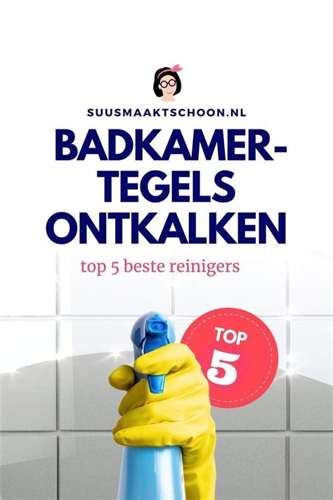 Infographic: Stappenplan voor het reinigen van badkamertegels